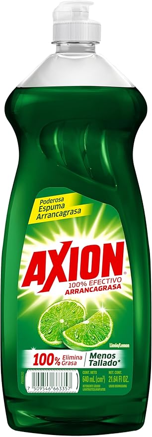 Axion Lavatrastes Limón 640ml por $33 | Oferta Amazon
