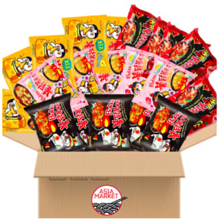 Pack 16 ramen gourmet asiático instantáneo por 13.12€