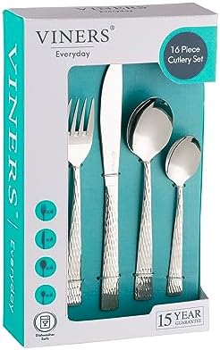 Viners Everyday Glisten 16-Piece Cutlery Set £13.48 Prime