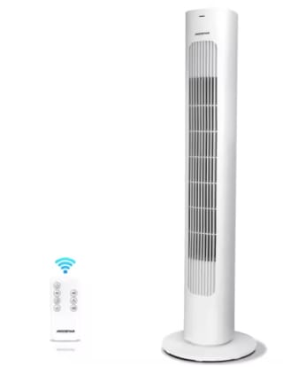 Aigostar Ventilador de Torre Silencioso con Mando a Distancia por 39.49€