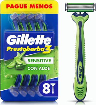 Rastrillo Gillette Prestobarba3 por $155 | Oferta Amazon
