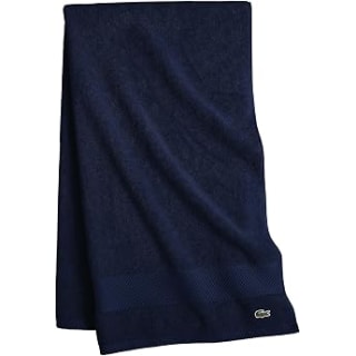 Lacoste Guethary - Toalla de baño de algodón (76 x 137 cm) por $540 en Amazon