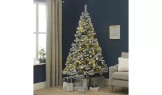 Get Habitat 7ft Snowy Christmas Tree for £40