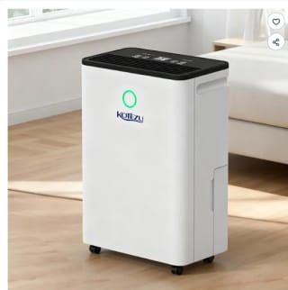 Déshumidificateur d'Air Électrique 12L/Jour à 137,99€