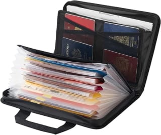 VEVOR maletín ignífugo para documentos (368 x 270 x 50 mm) por 18,12€ en Amazon