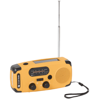4-in-1 noodradio met zaklamp en powerbank voor € 6,95 bij Action