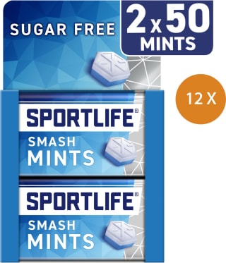 Sportlife SmashMINTS 2-pack (12x 2x35g) voor €15,39 bij Bol