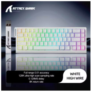 ATTACK SHARK X68HE teclado mecánico por 27€