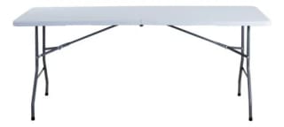 Mesa Plegable 180cm Blanca por $699 | Mercado Libre