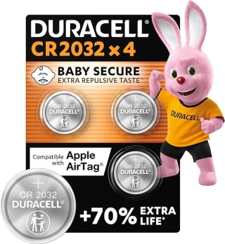 DURACELL 2032 (lot de 4) pour 3,54€ chez Amazon