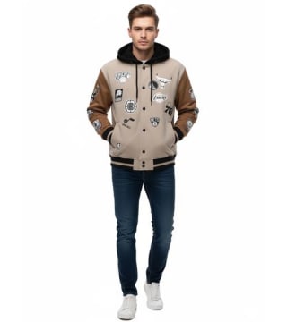 Veste universitaire Hollister x NBA pour homme à 20,16€