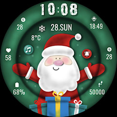 Kerst ML2U 331 wijzerplaat in de Google Play Store