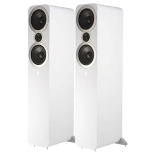 Paire d'Enceintes Colonne Q Acoustics 3050i - Blanc Mat à 449€