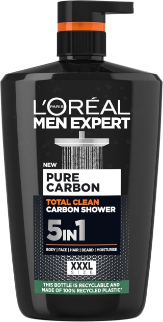 L'Oréal Men Expert, Pure Carbon, 5-in-1 XXL Shower Gel (1L) - £5.06 max S&S Cloak