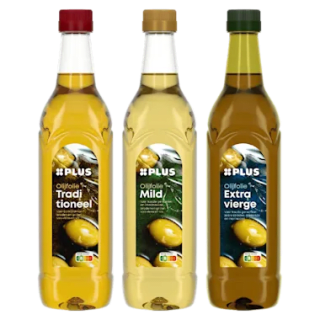 PLUS Olijfolie 1 liter voor €4,99 bij PLUS
