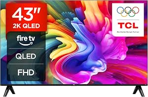 TCL 43SF560-UK 43" Full HD QLED Direct LED Smart TV with Fire TV, Alexa Voice Contro