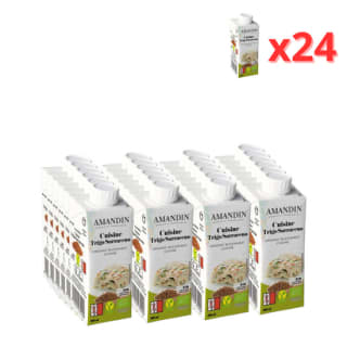 Amandin Cuisine Trigo Sarraceno 24 x 200 ml por 0.99€