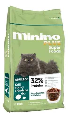 Alimento Seco Gato Minino Plus 8kg por $449 | Oferta Mercado Libre