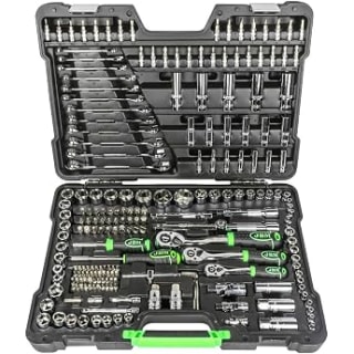 Mannesmann M98430 maletín 215 piezas por 83,99€ en Amazon