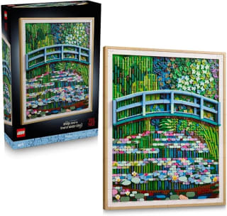 LEGO Art Claude Monet – Brug over een vijver met waterlelies (31220) nu voor €142 bij