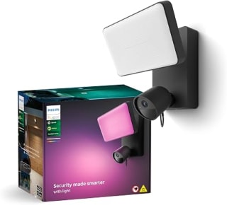 Philips Hue Secure verstraler met beveiligingscamera voor €189 bij Amazon