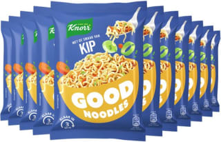 Knorr Good Noodles Kip (11 x 70 g) voor €7,69 bij Bol