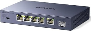 UGREEN 2.5G Switch Ethernet 5x2.5G + 1x10G SFP+ pour 39,99€ chez Amazon