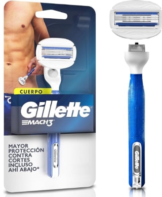 Rastrillo Gillette Mach3 Cuerpo por $63 | Ahorro Amazon