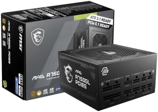 MSI MAG A750GL PCIE5 750W pour 88,40€ chez Amazon