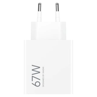 Cargador Xiaomi 67W HyperCharge Power Adapter (1xUSB-A) Blanco por 10,95€ en Coolmod