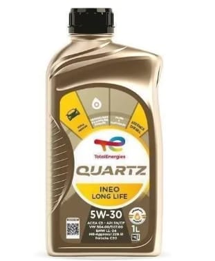 Huile à moteur - TotalEnergies - Quartz Ineo Long Life à 13,90€