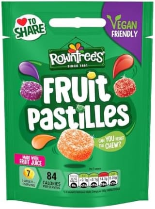 Rowntree's Fruit Pastilles 143g for £0.95 at Amazon