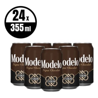 Cerveza Negra Modelo Chocolate Turín 24 pack (24 x 355 ml) por $551 en Mercado Libre