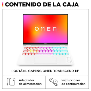 Portátil HP OMEN Transcend 14 (RTX 4060) por 999,50€ en El Corte Inglés