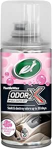 Turtle Wax 54099 Odor-X Whole Car Blast – New Car Experience, Odor Remover & Freshene