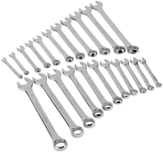 Performance Tool W1062 Juego de llaves combinadas métricas 11 piezas 9 a 19mm
