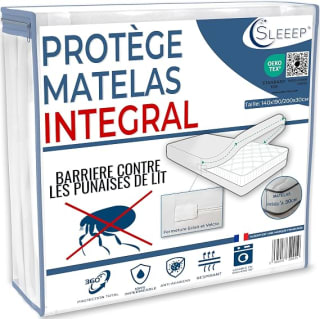 SLEEEP Housse de Matelas 140x200x30 pour 18,99€ chez Amazon
