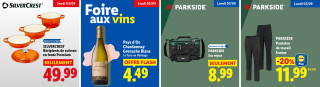 -30% sur une sélection Maison, Mode & Jouets chez Lidl