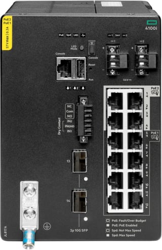 HPE Aruba 4100i 12‑port switch voor €4.500 bij Bol