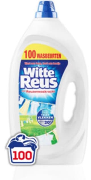 Witte Reus Gel (100 wasbeurten) voor €11,99 bij Bol