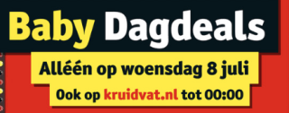 Baby dagdeals bij Kruidvat