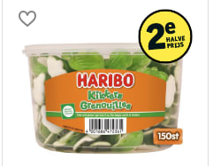 Haribo snoepsilo's: 2e halve prijs bij Kruidvat