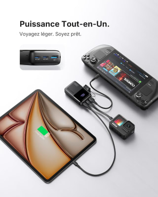 INIU Batterie Externe Ultra Mini 10000mAh 45W pour 29,99€ chez Amazon