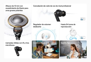 OPPO Enco Air5 Pro Auriculares Bluetooth 6.0 por 35.01€ en OPPO