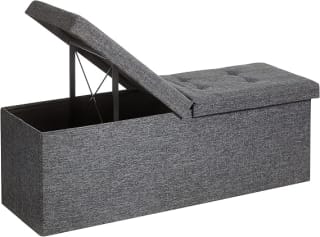 SONGMICS Puff almacenaje 38 x 110 x 38 cm por 29,99€ en Amazon