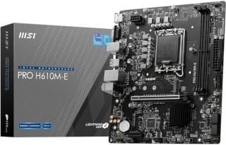 MSI PRO H610M-E DDR5 voor €€28,20 bij Amazon
