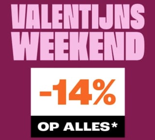 14% korting op alles bij Kwantum