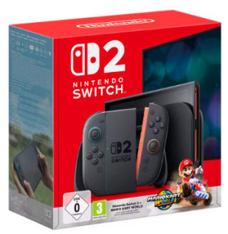 Consola Nintendo SWITCH 2 + videojuego Mario Kart World versión España por 419.95€