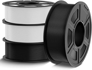 TECBEARS PETG 1,75 mm 4 kg (2x noir + 2x blanc) à 31,67€ chez Amazon