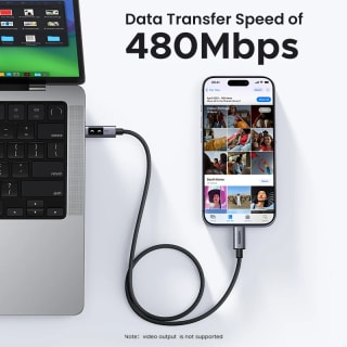 UGREEN UNO PD100W cable USB-C por $68 en AliExpress